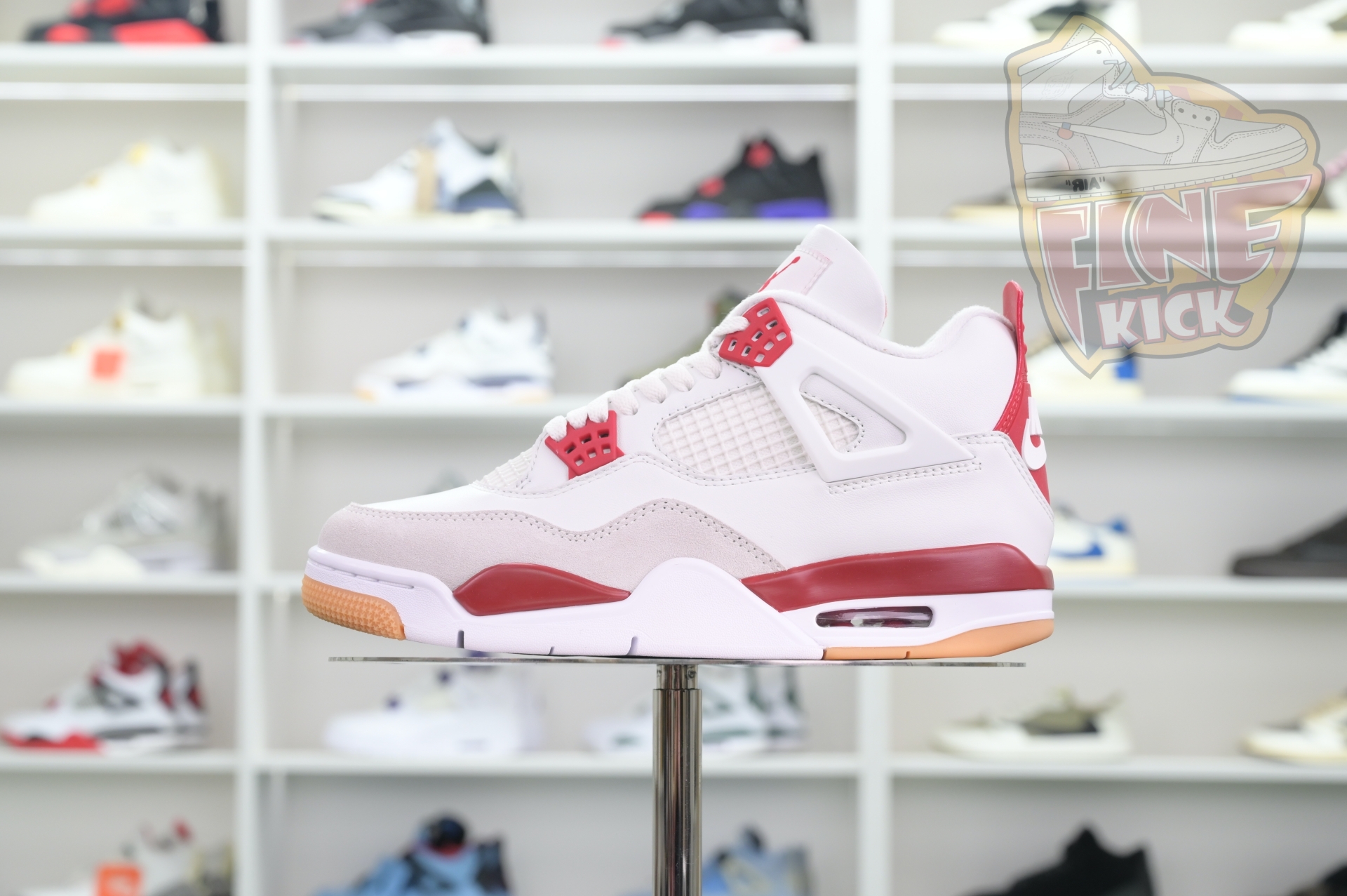 Nike SB x Air Jordan4“Varsity Red” - finekick.vip