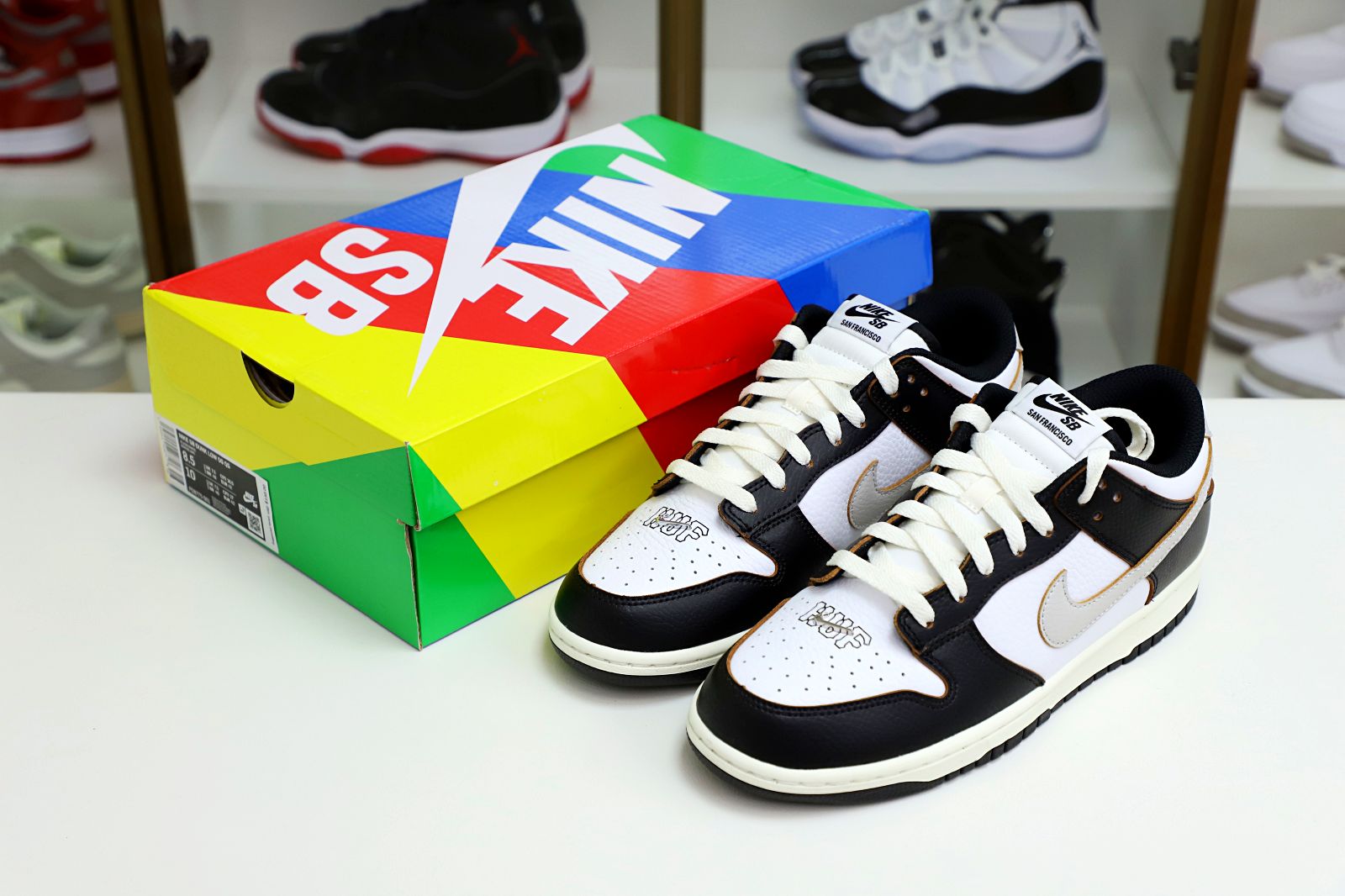 HUF x Nike Dunk Low San Francisco - finekick.vip