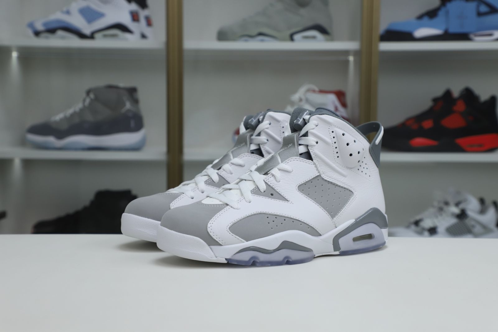 AIR JORDAN 6 COOL GREY - finekick.vip