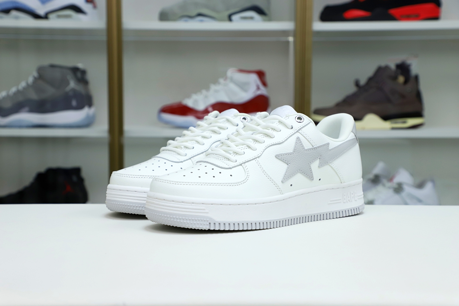 BAPESTA 'WHITE' - finekick.vip