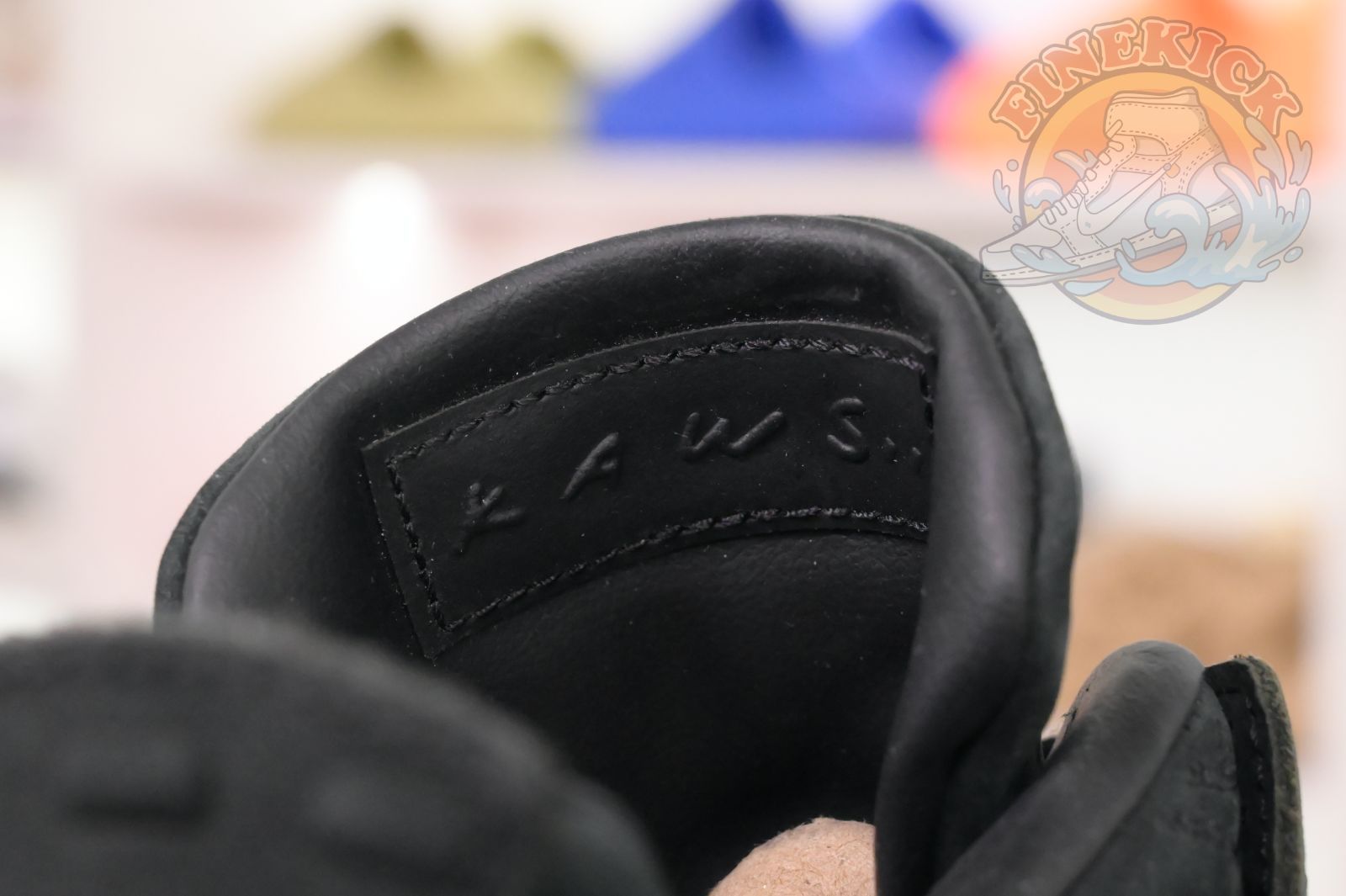 Air Jordan 4 kaws black - finekick.vip