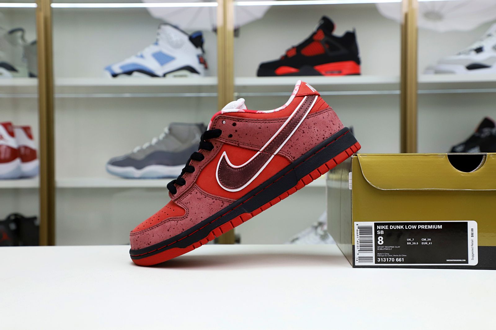 Concepts x Nike Dunk SB Low Red Lobster - finekick.vip