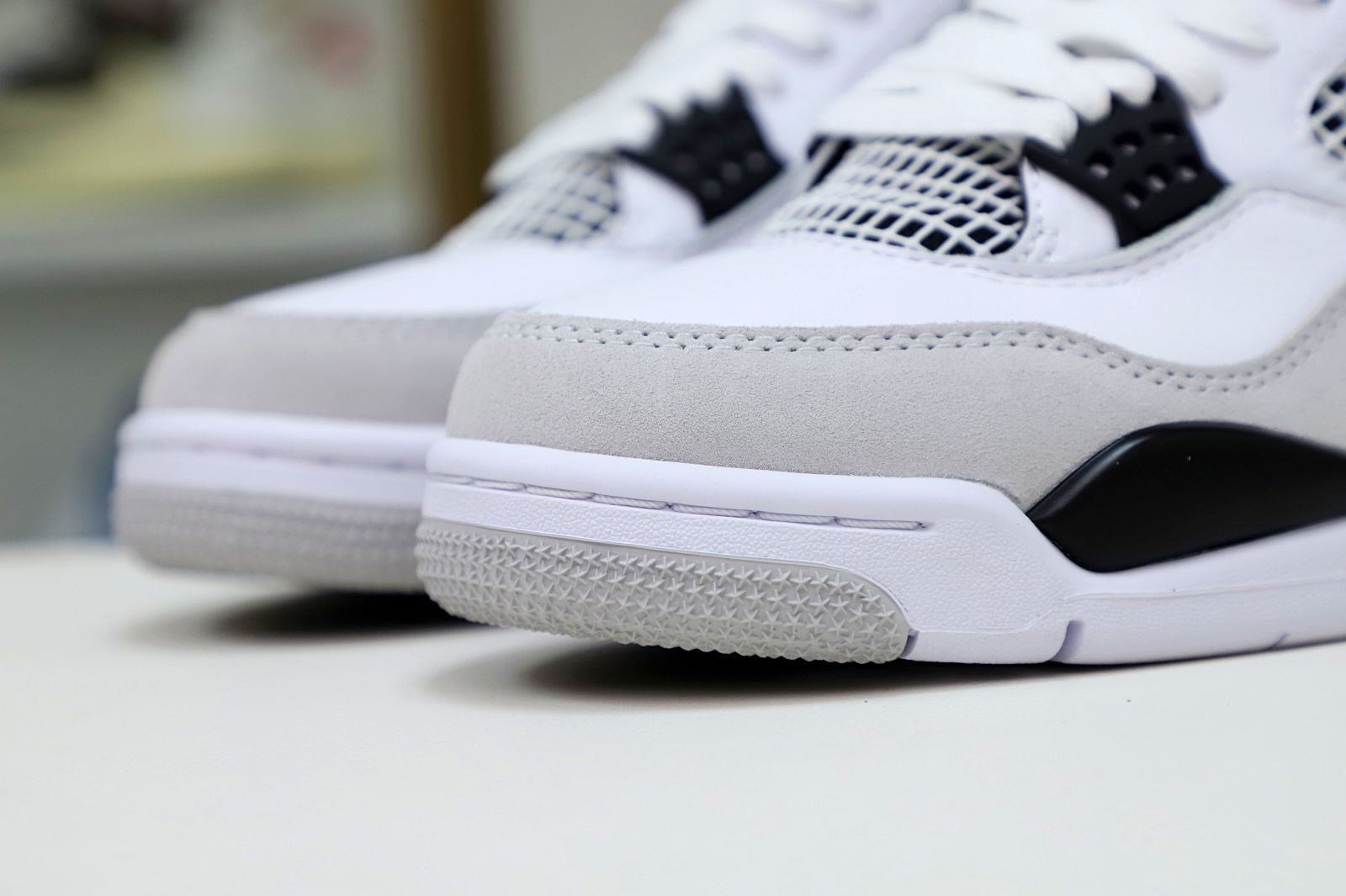 AIR JORDAN 4 MILITARY BLACK - finekick.vip
