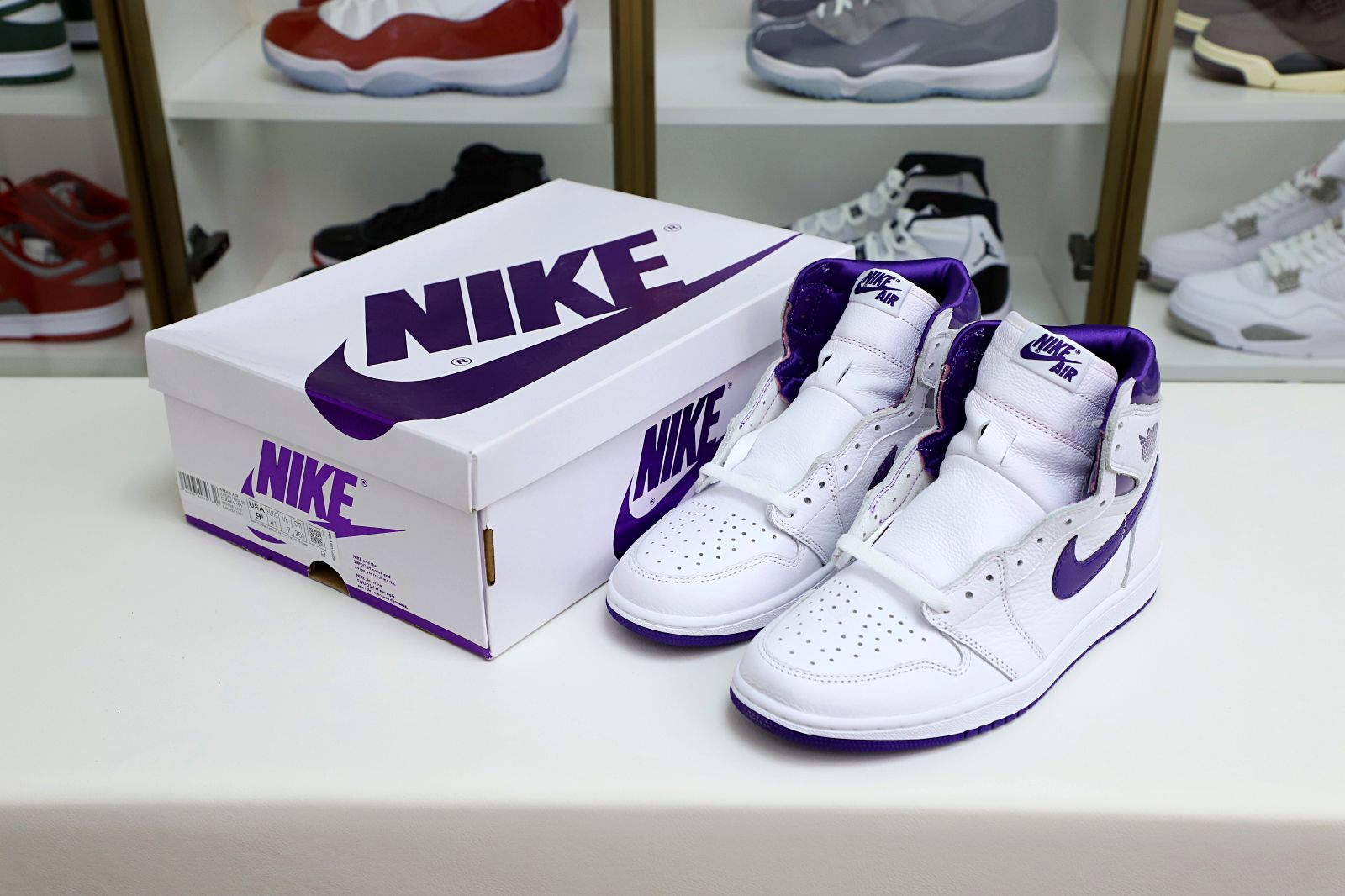 Air Jordan 1 High OG Court Purple - finekick.vip