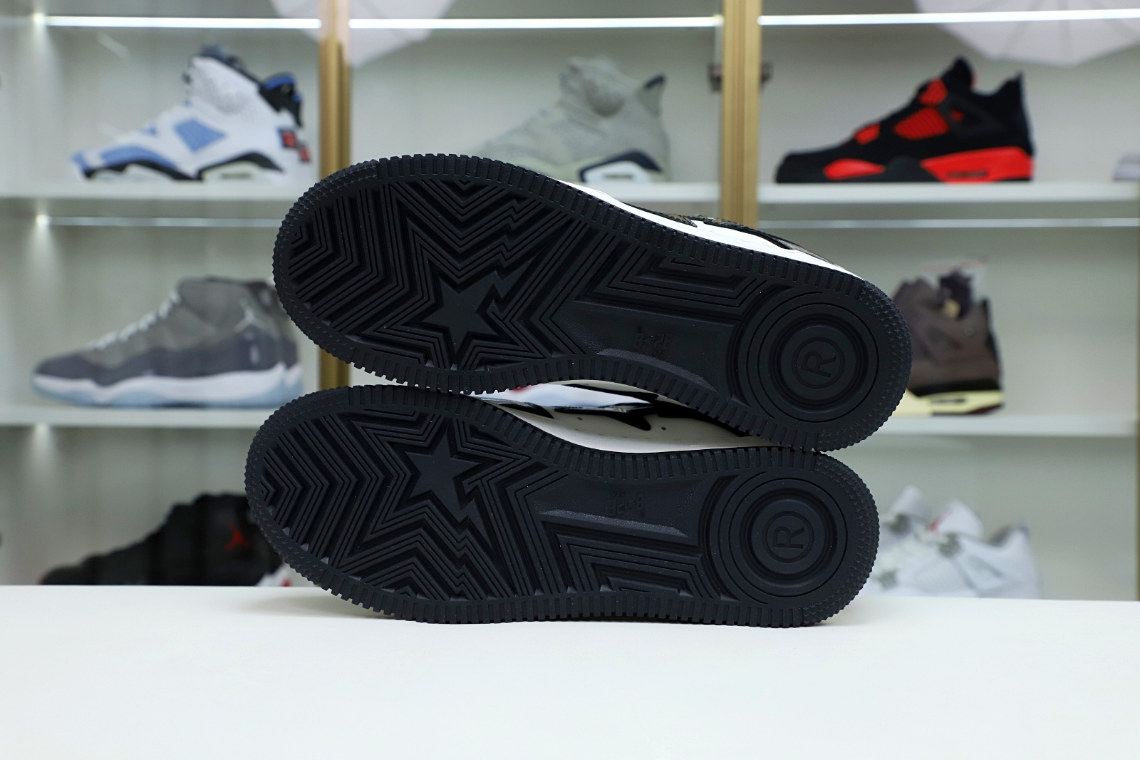 BAPESTA 'BLACK' - finekick.vip