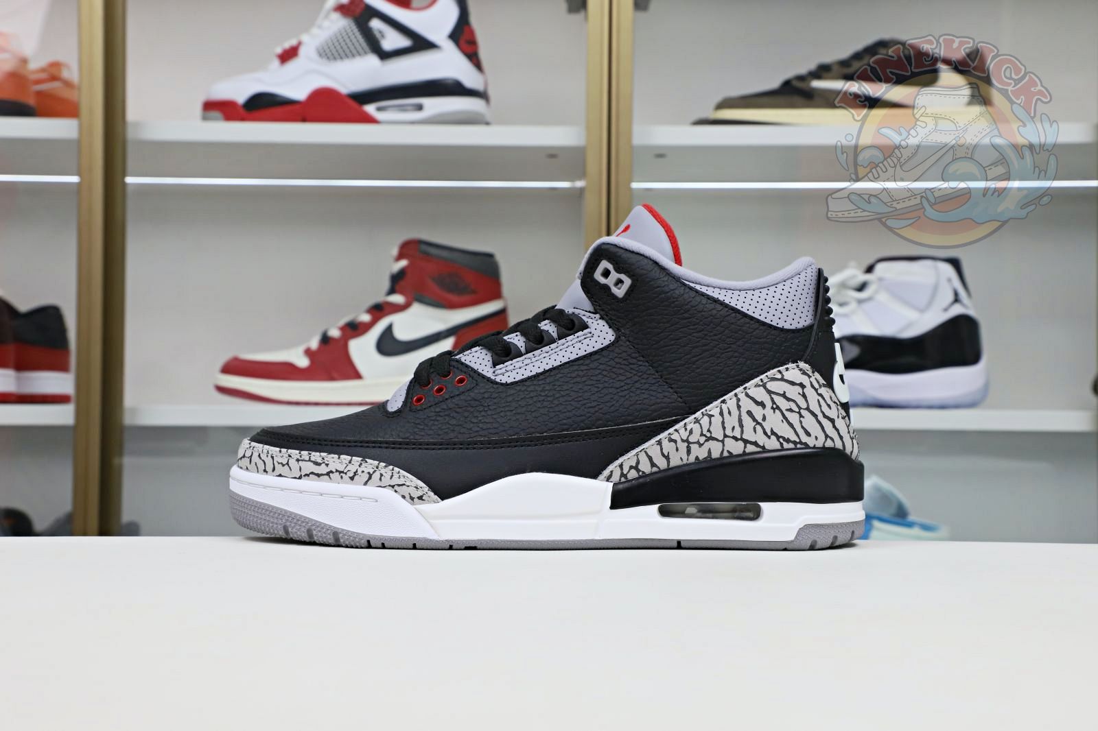 Air Jordan 3 retro blackcement  2018(854262-001) - finekick.vip