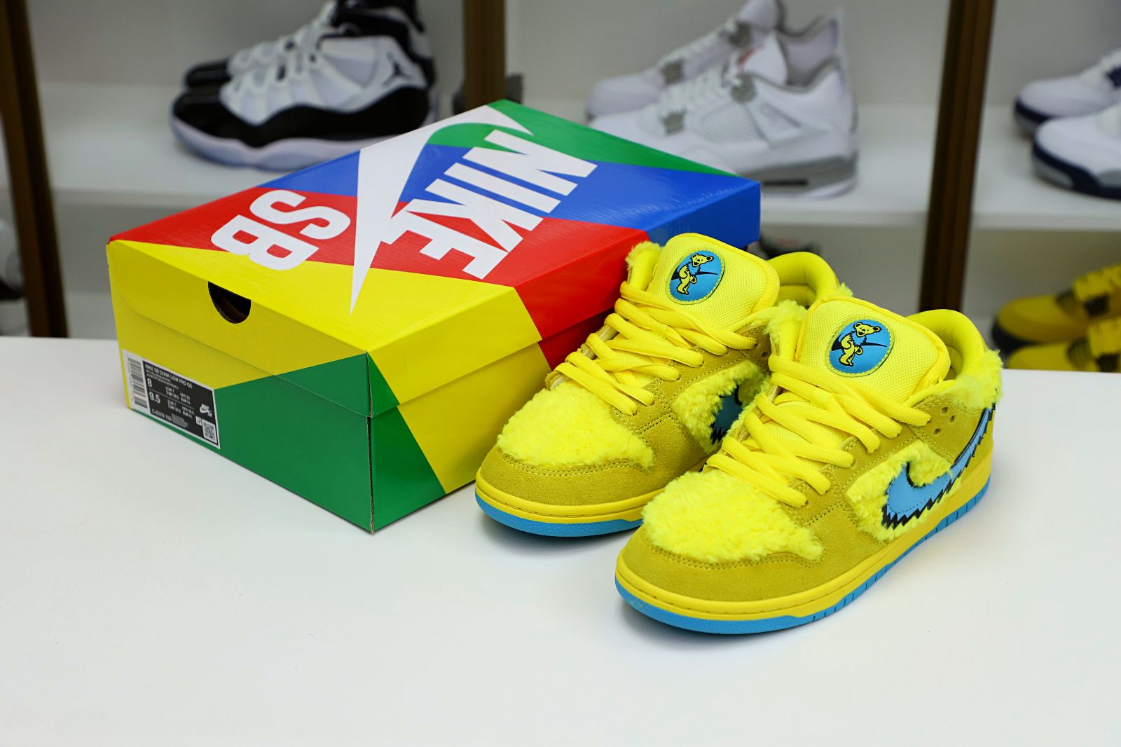 GRATEFUL DEAD X DUNK LOW SB YELLOW - finekick.vip