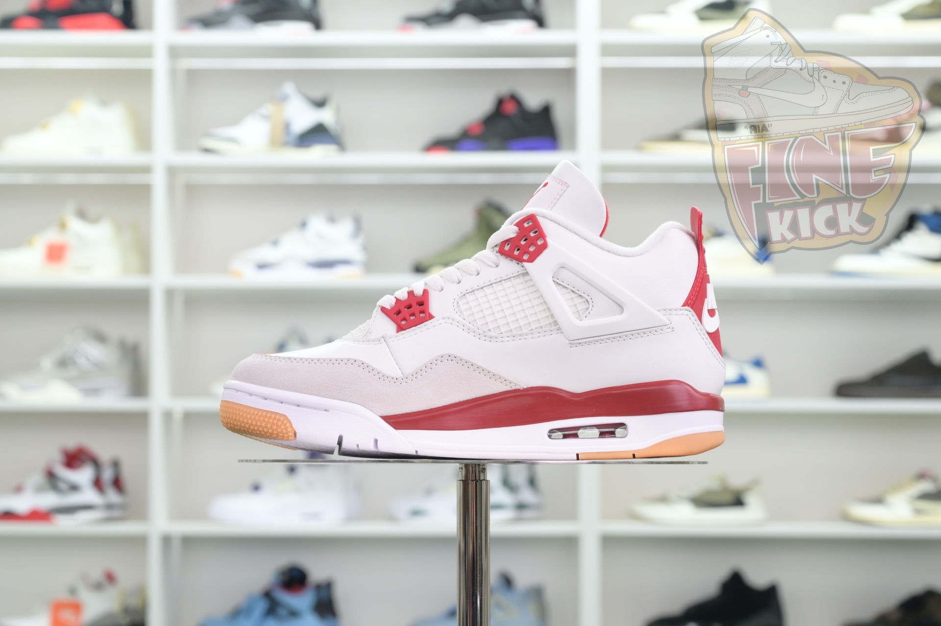 Nike SB x Air Jordan4“Varsity Red” - finekick.vip