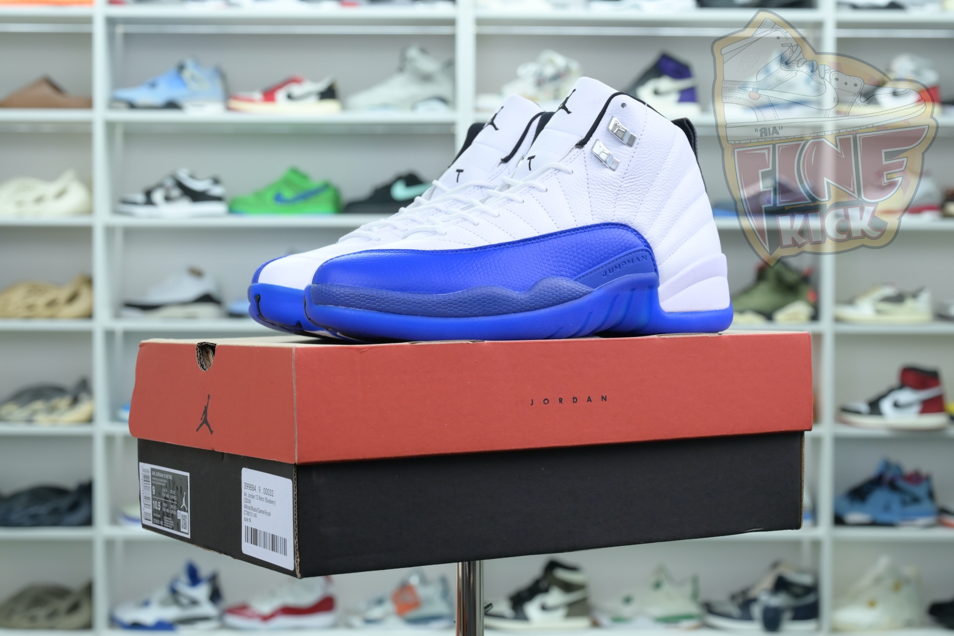 Air Jordan 12 Retro'Blueberry'(2024) - finekick.vip