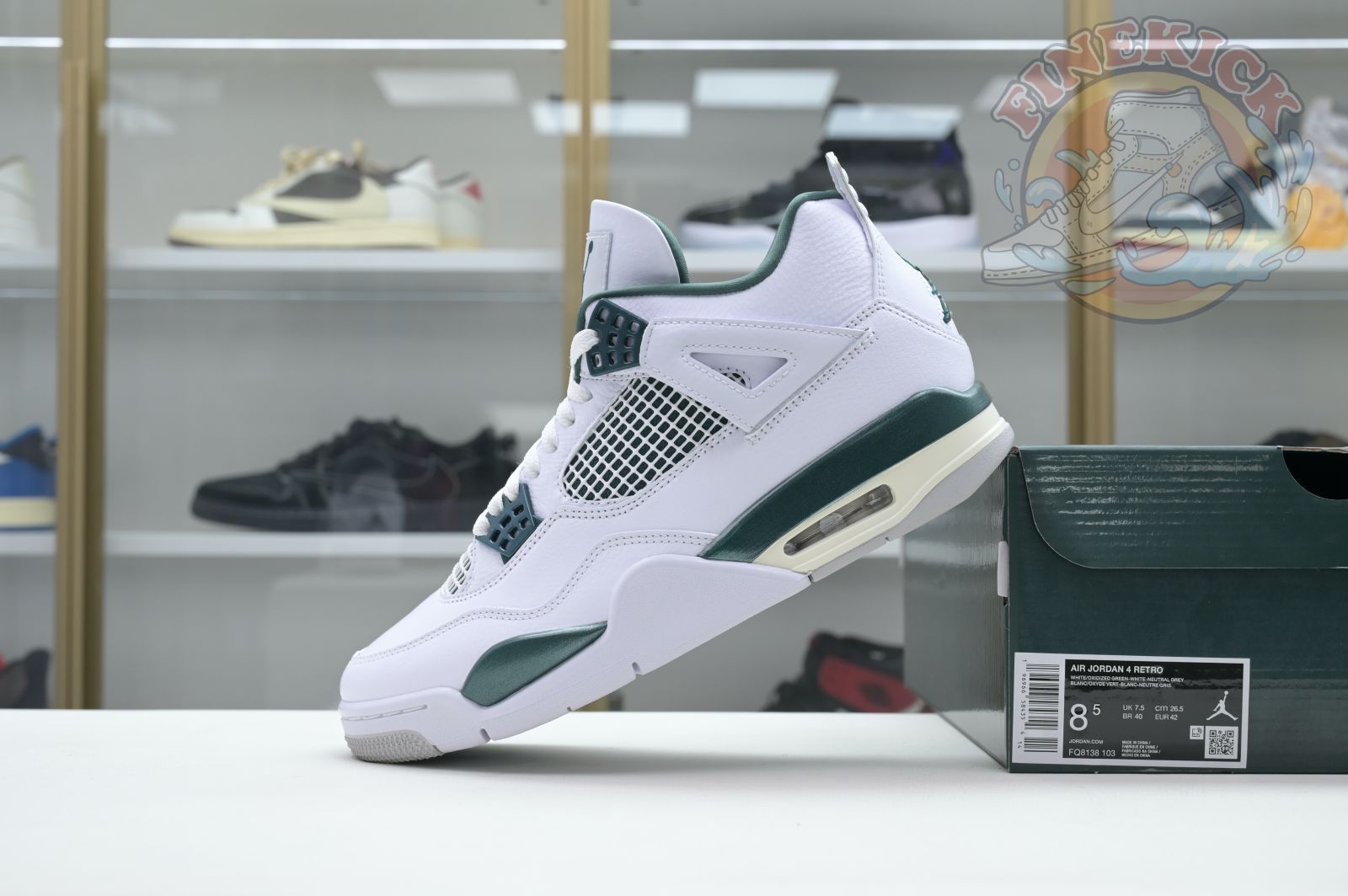 Air Jordan 4 Oxidized Green - finekick.vip
