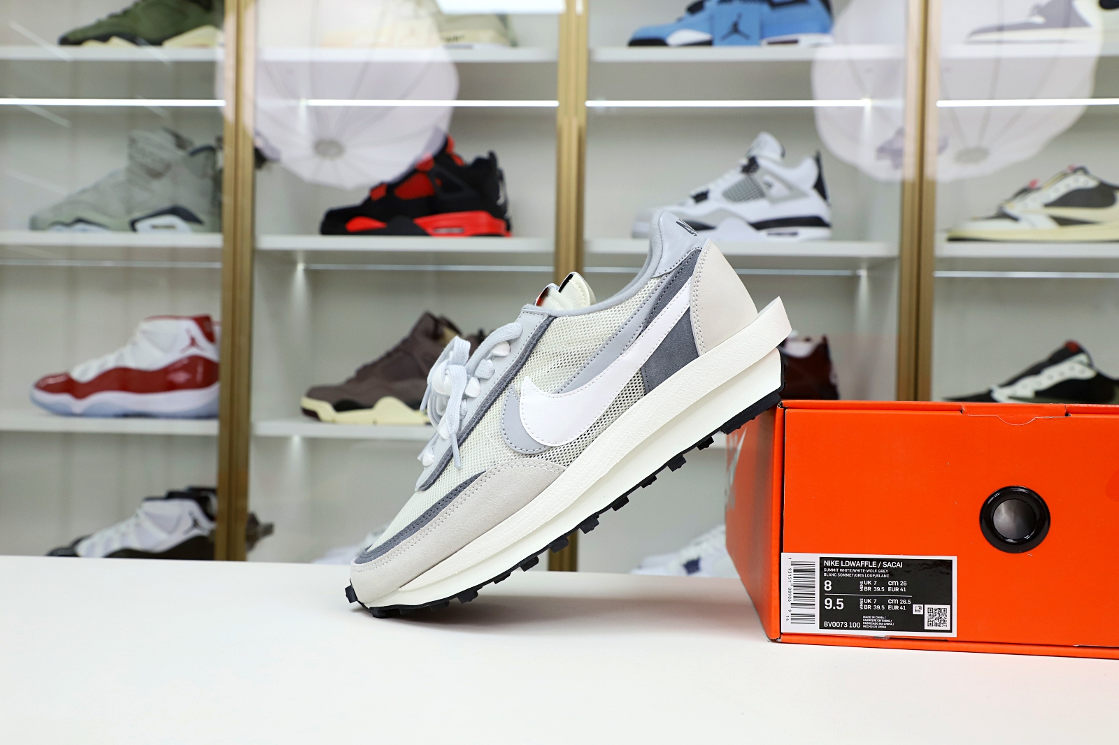 SACAI X LDWAFFLE 'SUMMIT WHITE' - finekick.vip