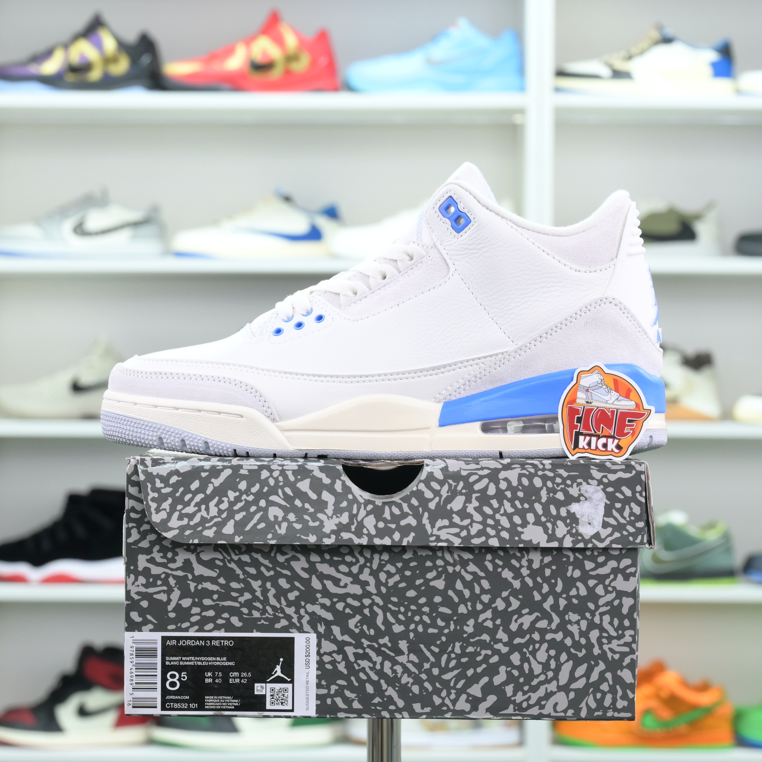 Air Jordan 3“Lucky Shorts” - finekick.vip