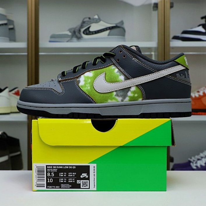 HUF NIKE SB DUNK LOW FRIENDS AND FAMILY - finekick.vip