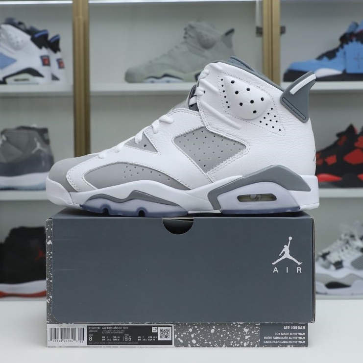 AIR JORDAN 6 COOL GREY - finekick.vip