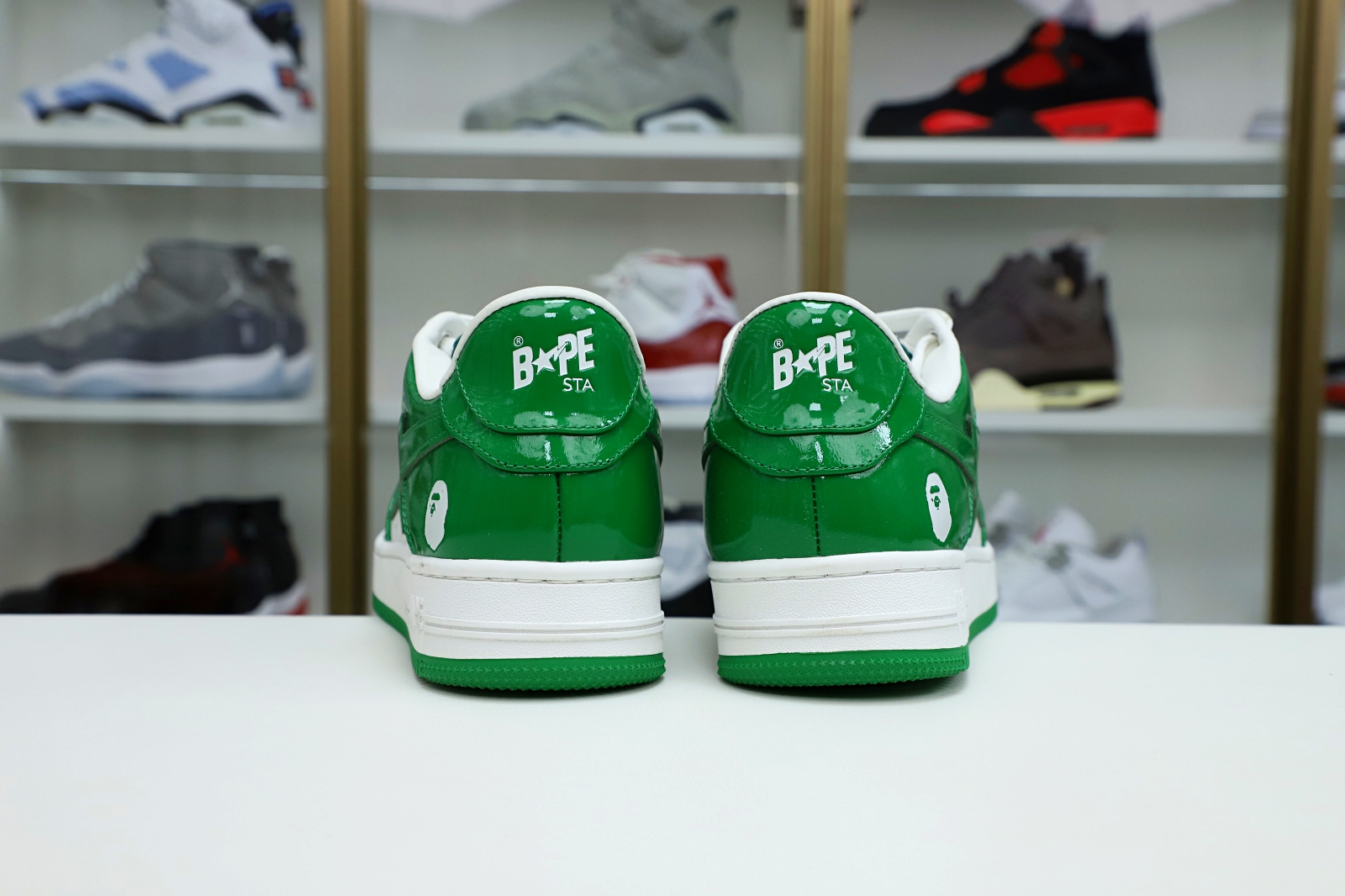 BAPE BAPESTA 'GREEN' - finekick.vip