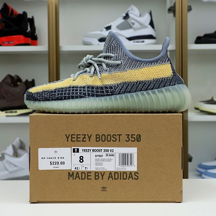 YEEZY BOOST 350 V2 'ASH BLUE - finekick.vip