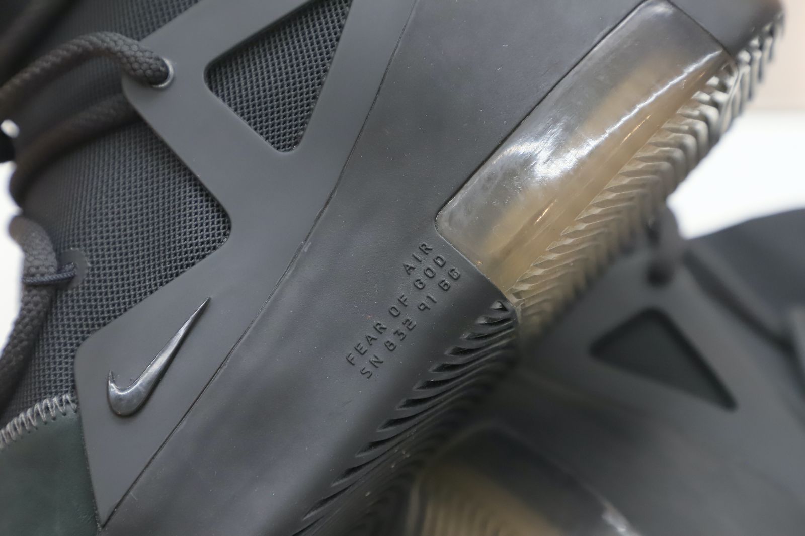 Nike Air Fear of God 1 triple black - finekick.vip