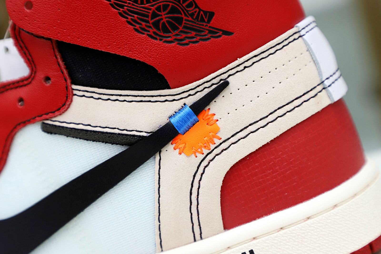 OFF-WHITE X AIR JORDAN 1 RETRO HIGH OG 'CHICAGO' - finekick.vip