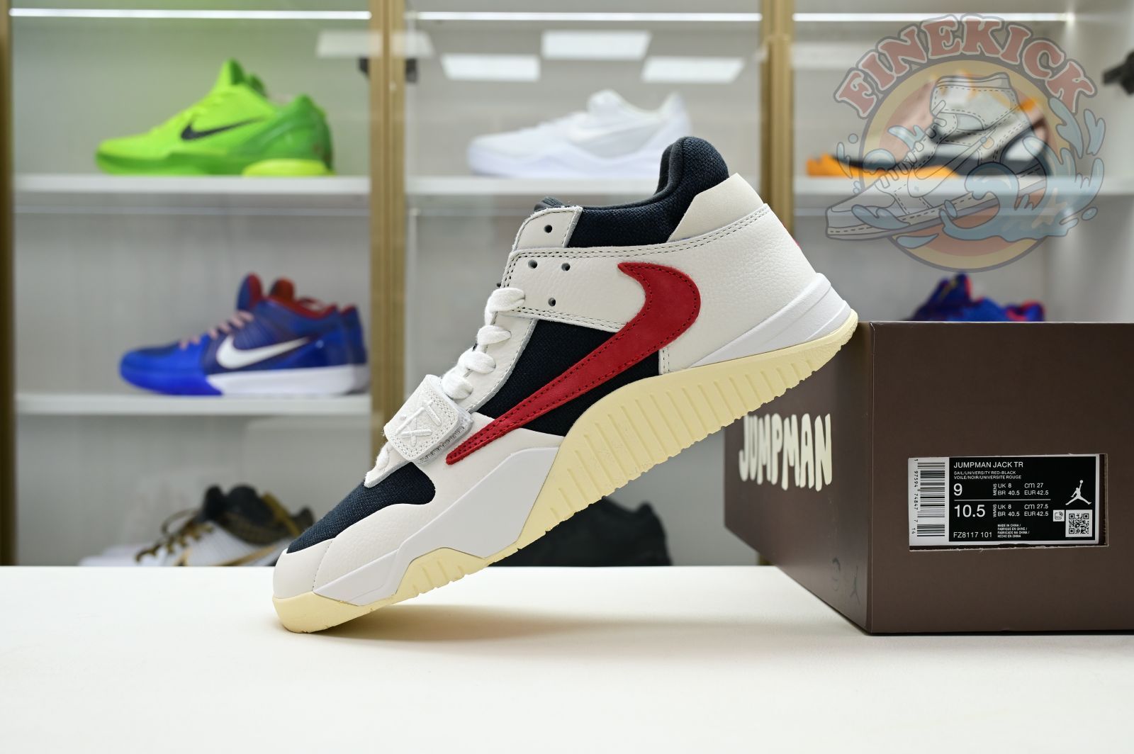 Travis Scott x Jordan Jumpman Jack TR “University Red” - finekick.vip