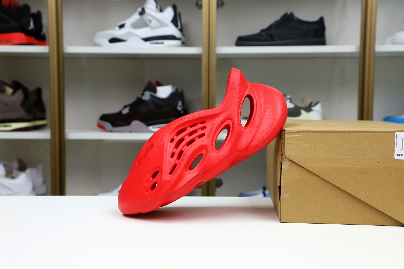 YEEZY FOAM RUNNER 'VERMILION' - finekick.vip