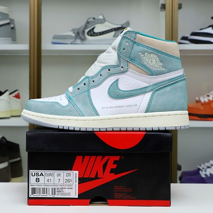 AIR JORDAN 1 RETRO HIGH OG 'TURBO GREEN' - finekick.vip