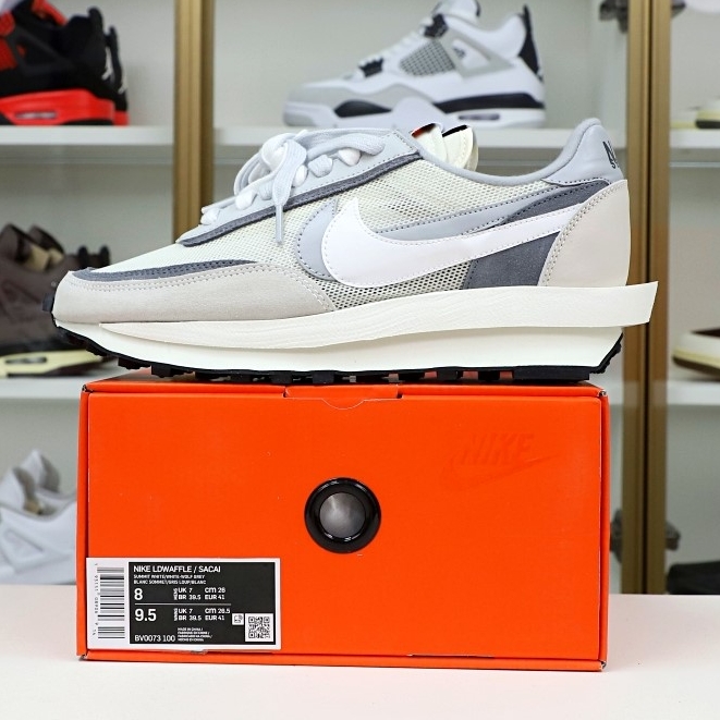 SACAI X LDWAFFLE 'SUMMIT WHITE' - finekick.vip