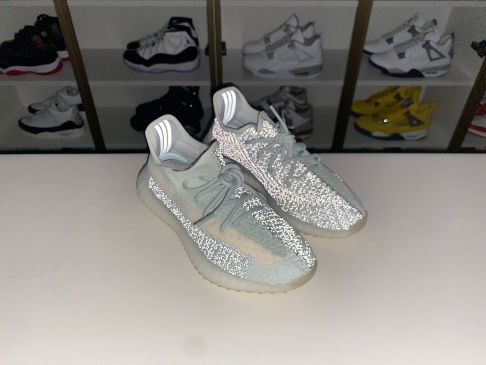 YEEZY BOOST 350 V2 'CLOUD WHITE REFLECTIVE' - finekick.vip