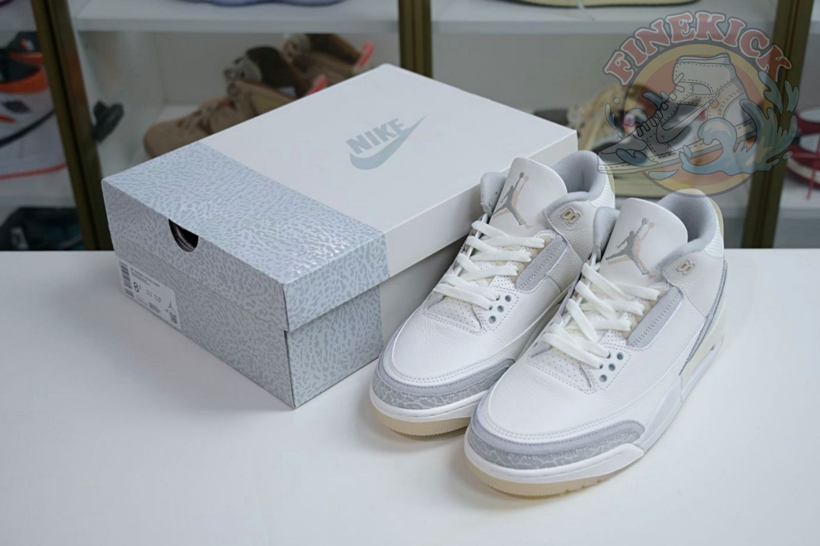 Air Jordan 3 Craft“Ivory” - finekick.vip