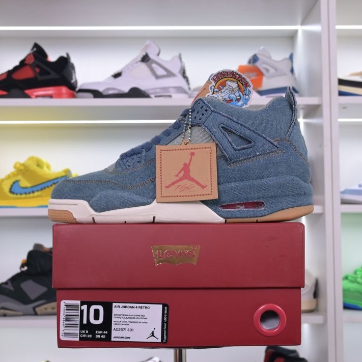 Air Jordan 4 retro levis denim - finekick.vip
