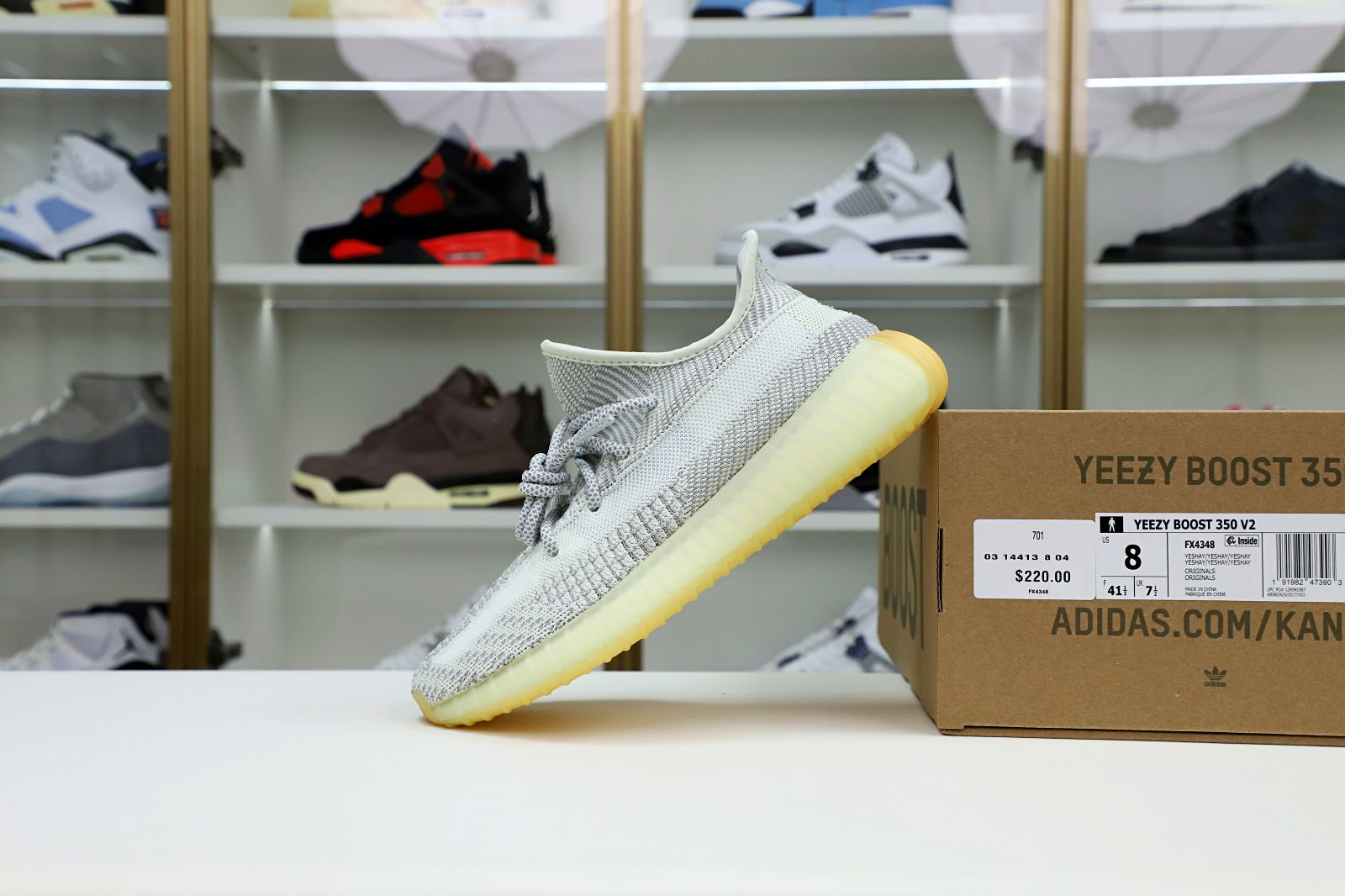 YEEZY BOOST 350 V2 'YESHAYA NON-REFLECTIVE' - finekick.vip