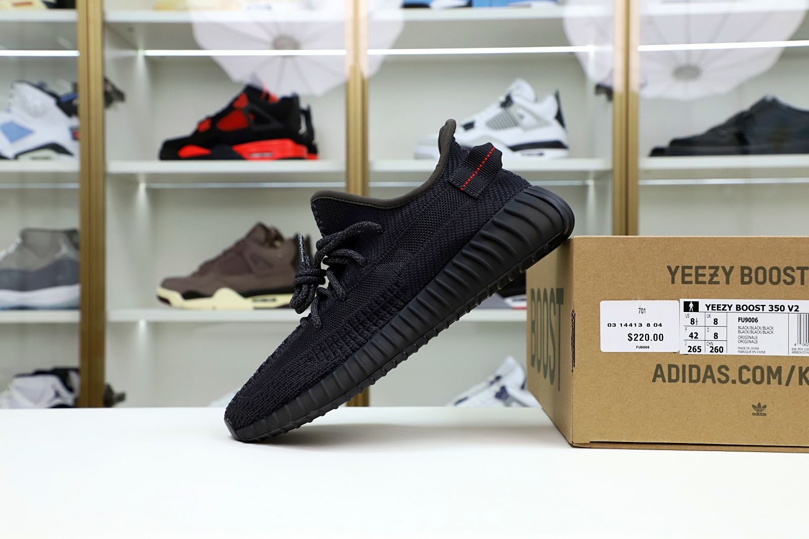 YEEZY BOOST 350 V2 'BLACK NON-REFLECTIVE' - finekick.vip