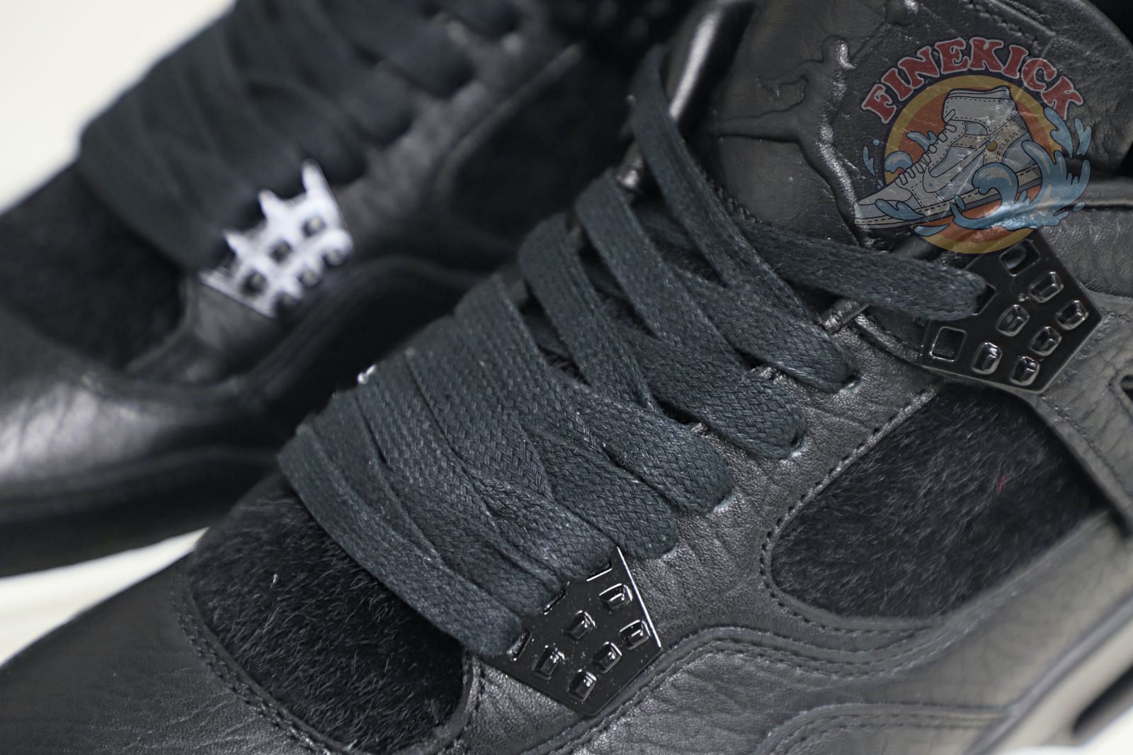 Air Jordan 4 retro ponyhair black - finekick.vip