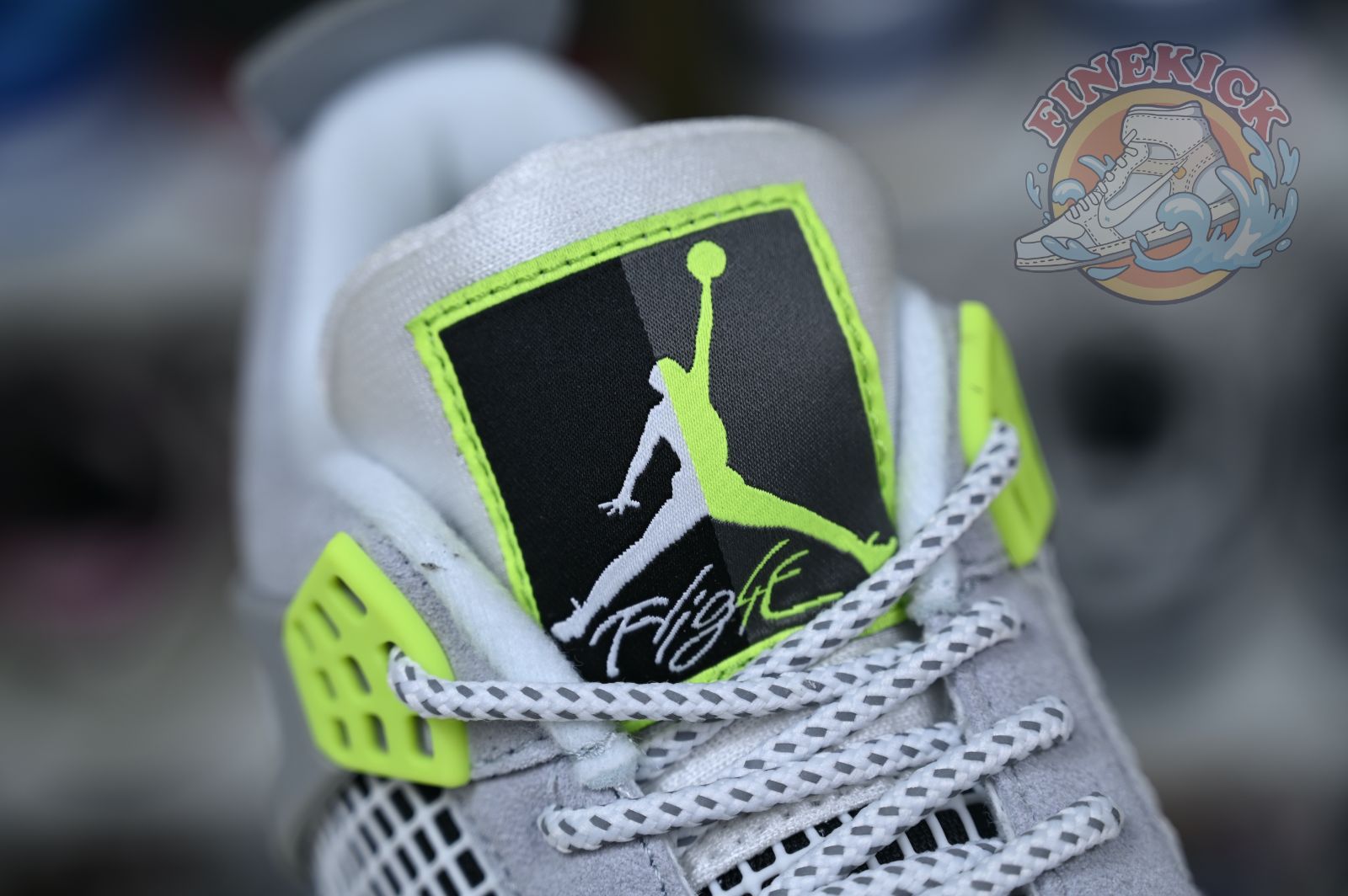 Air Jordan 4 retro se'95neon - finekick.vip