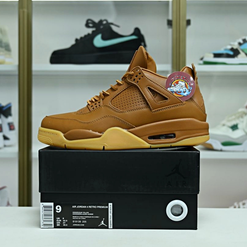 Air Jordan 4 retro ginger wheat - finekick.vip