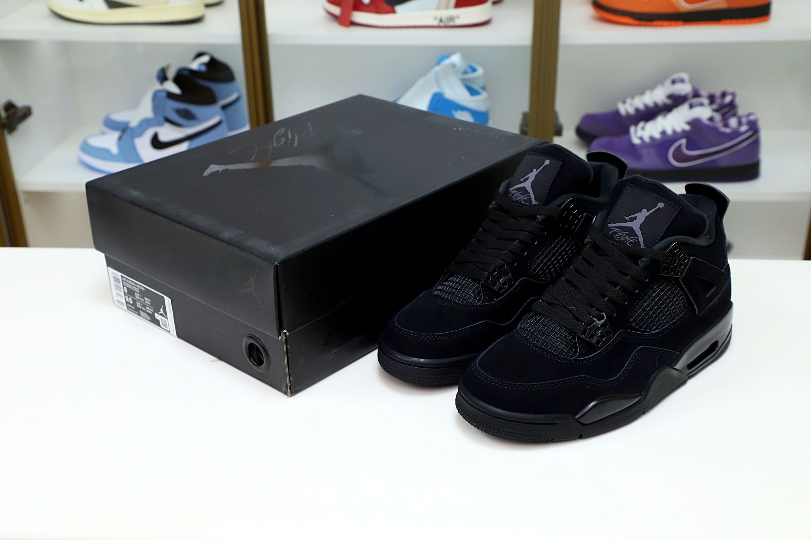 AIR JORDAN 4 RETRO 'BLACK CAT' 2020 - finekick.vip