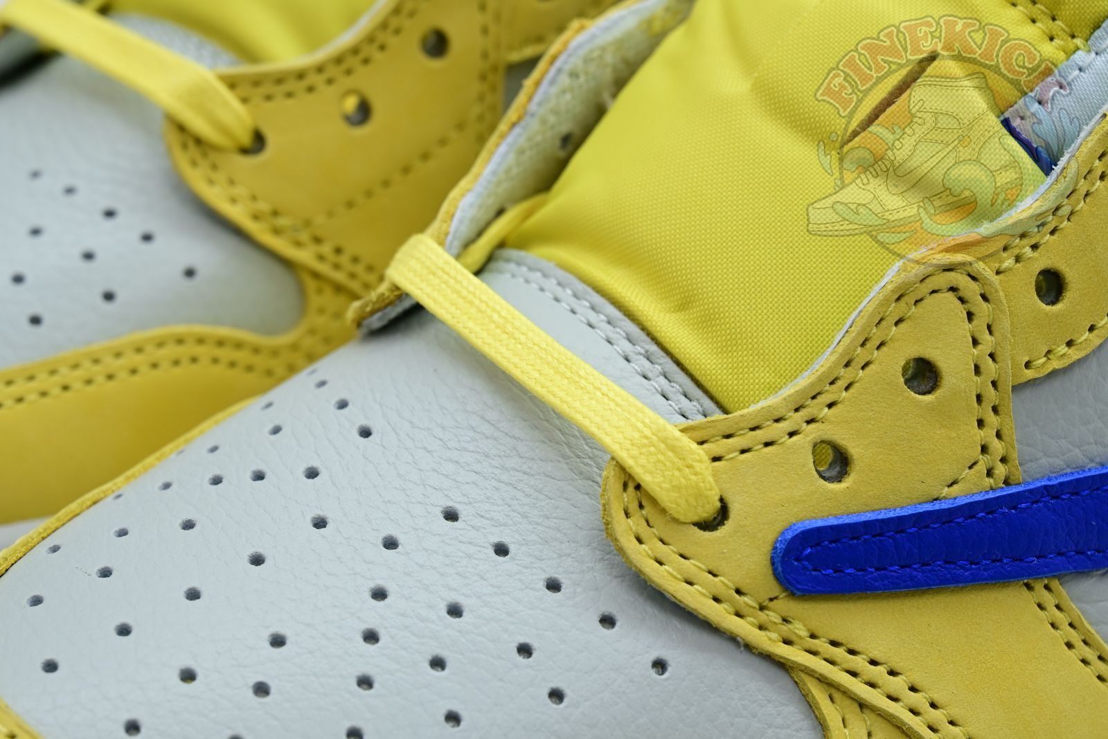 Travis Scott x Air Jordan 1Low Canary - finekick.vip