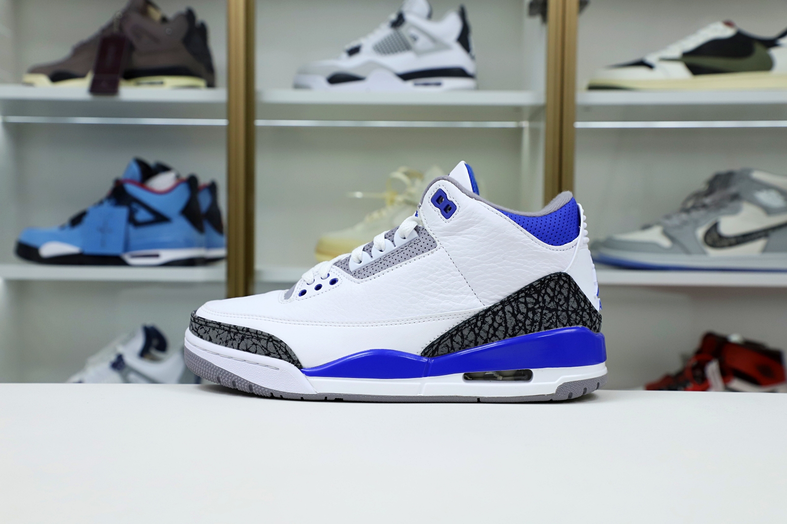 AIR JORDAN 3 RETRO 'RACER BLUE' (CT8532-145) - finekick.vip