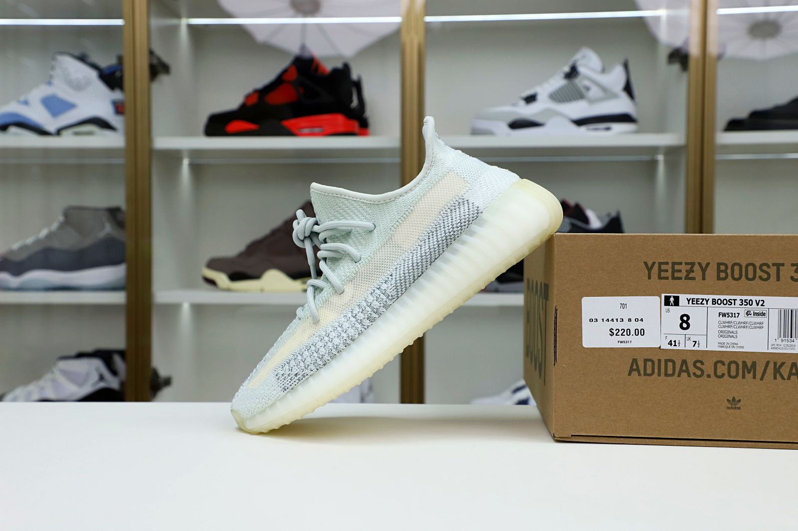 YEEZY BOOST 350 V2 'CLOUD WHITE REFLECTIVE' - finekick.vip