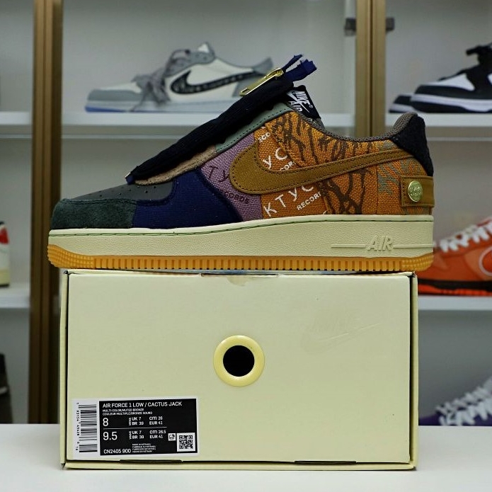 TRAVIS SCOTT X AIR FORCE 1 LOW 'CACTUS - finekick.vip