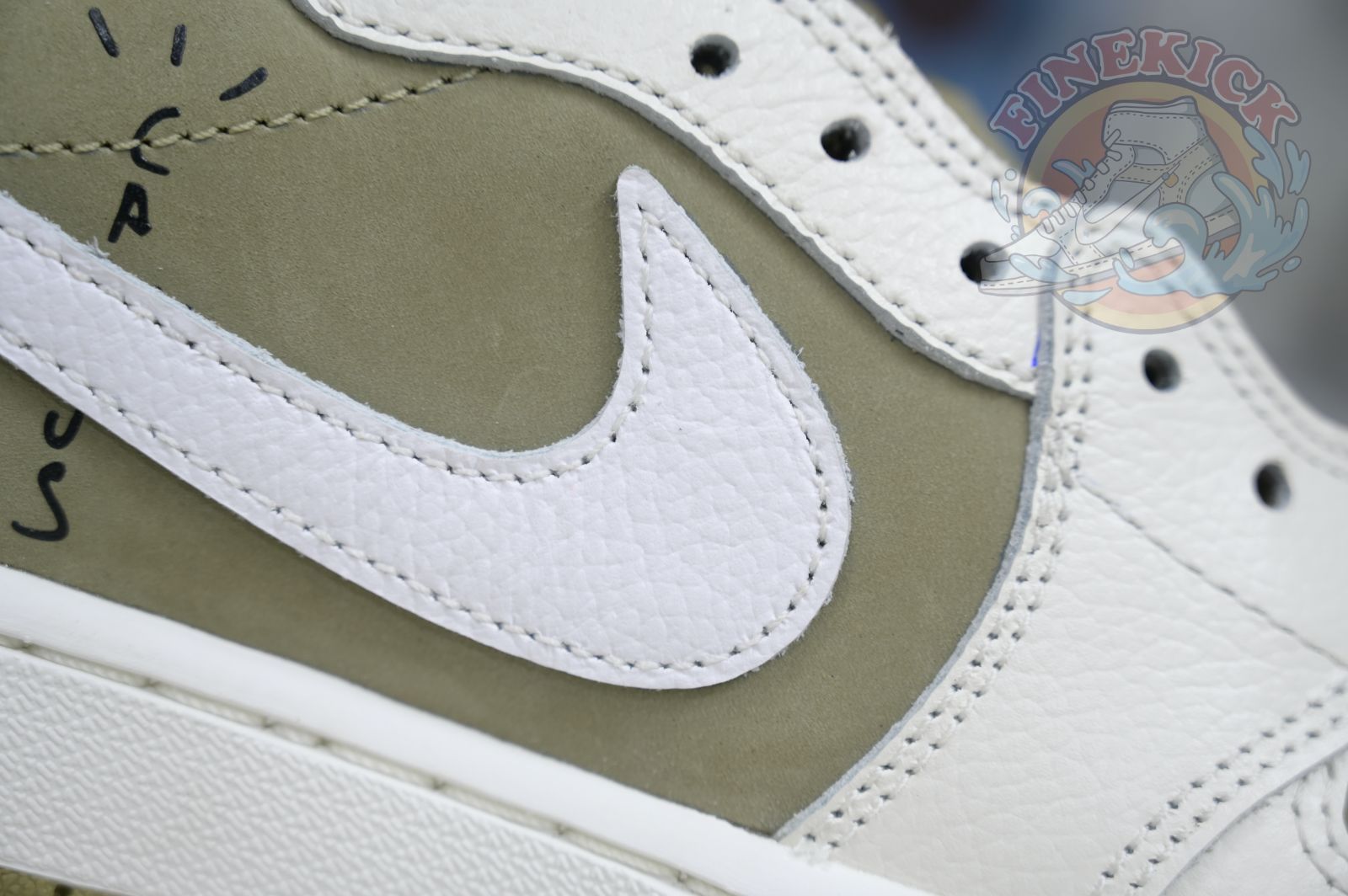 Travis Scott x Air Jordan 1  Low Golf 6.0 - finekick.vip