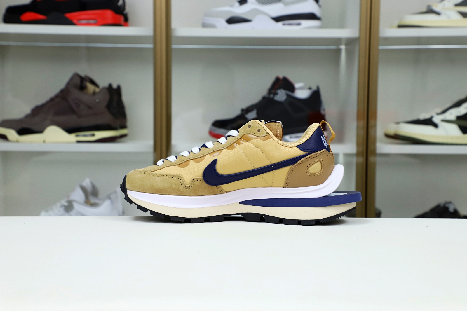 SACAI X VAPORWAFFLE 'SESAME BLUE VOID''DARK IRIS' - finekick.vip