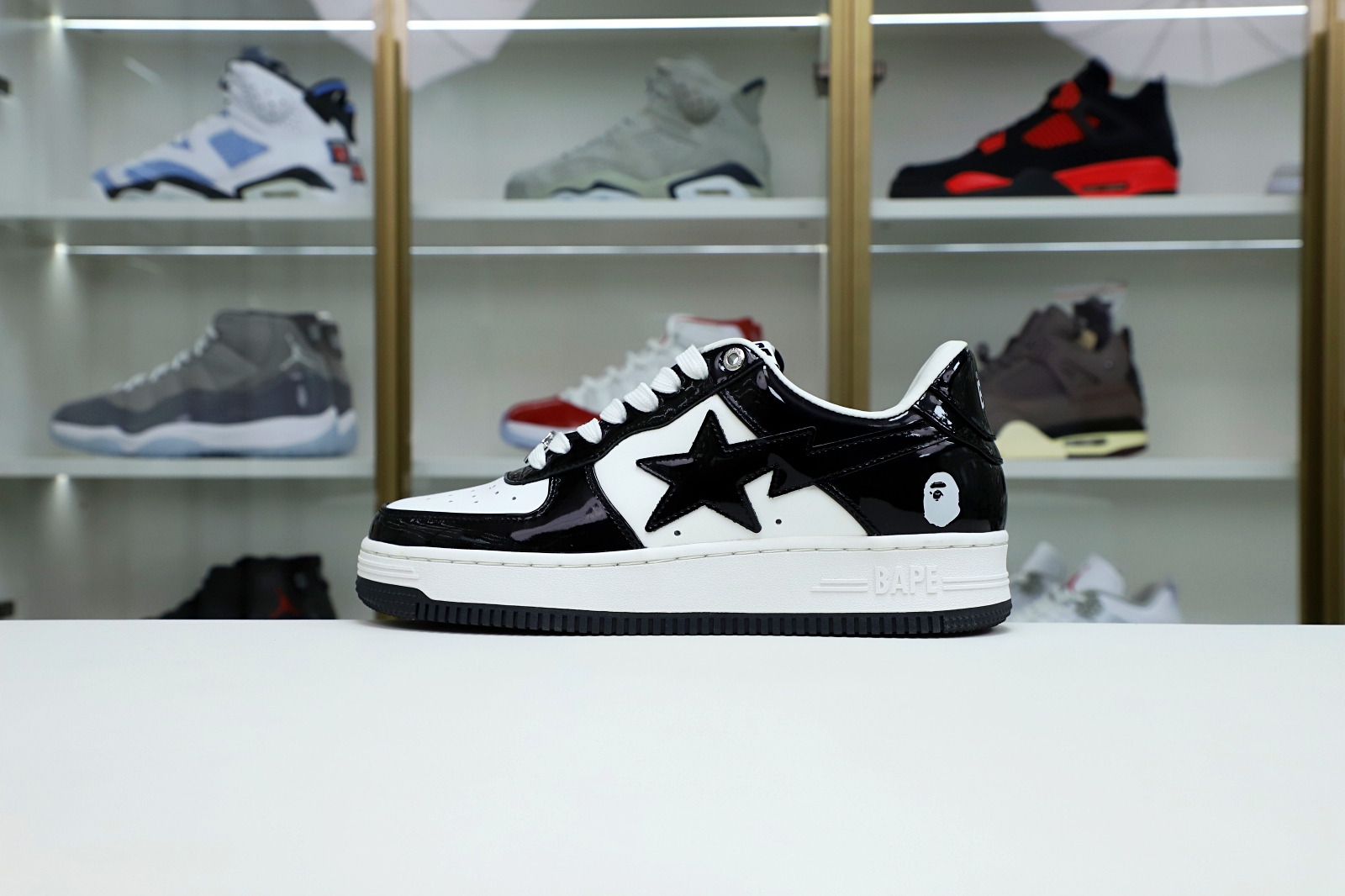 BAPESTA 'BLACK' - finekick.vip