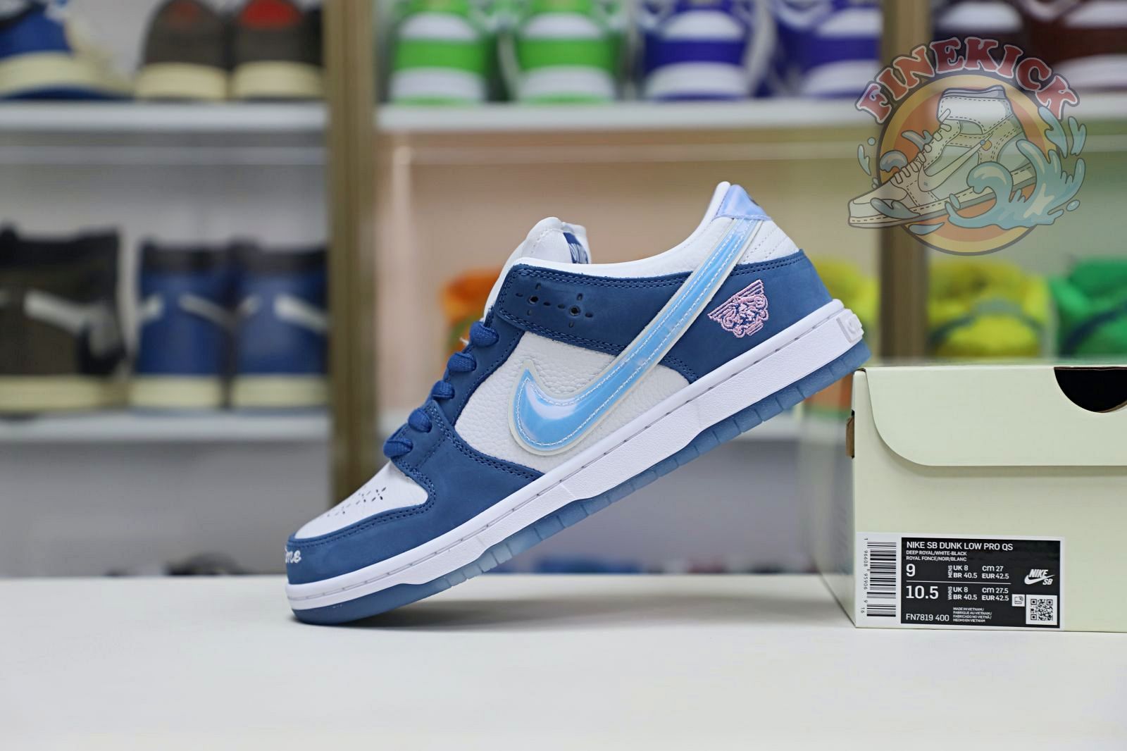 Born x Raised x Nike DunkSB Low - finekick.vip