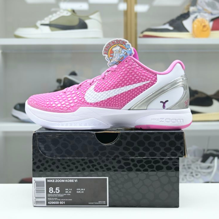 Nike Zoom Kobe 6 Kay Yow Think Pink - finekick.vip