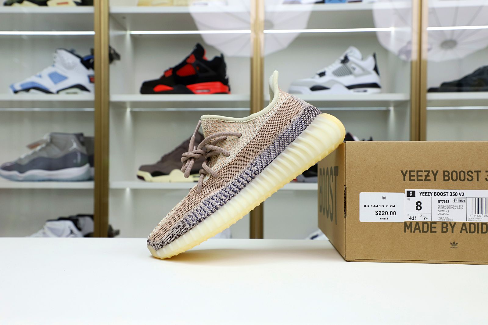 YEEZY BOOST 350 V2 'ASH PEARL' - finekick.vip