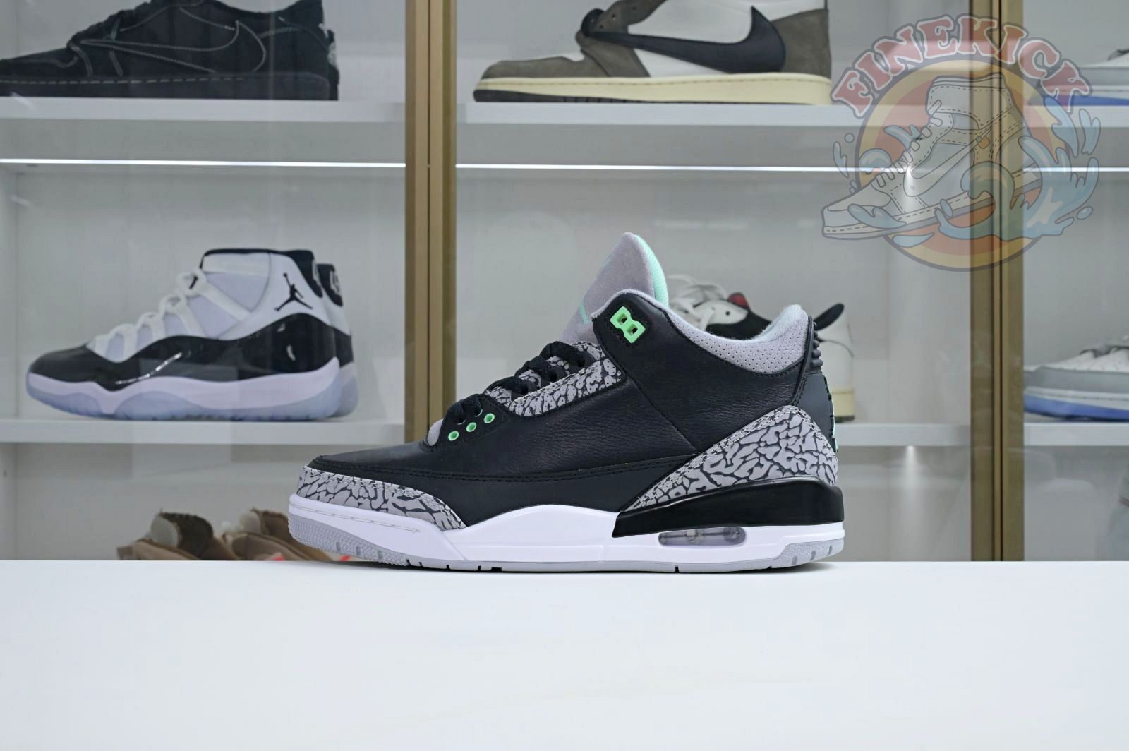 Air Jordan 3 Green Glow - finekick.vip