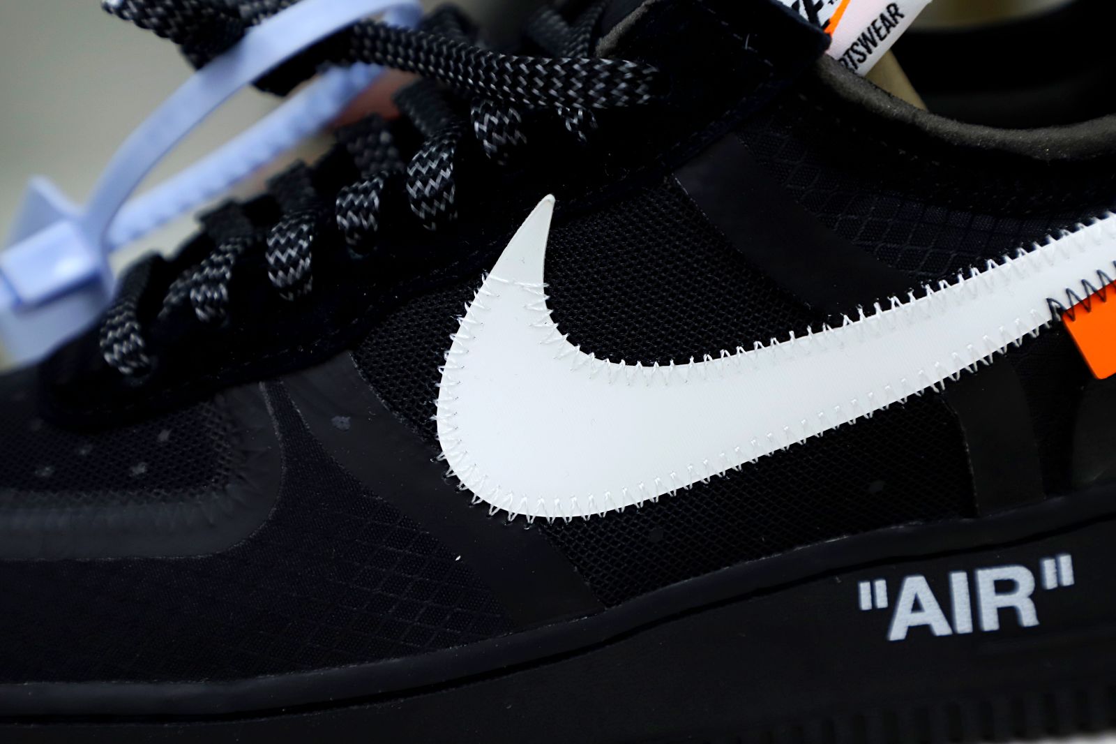 OFF-WHITE X AIR FORCE 1 LOW 'BLACK' - finekick.vip
