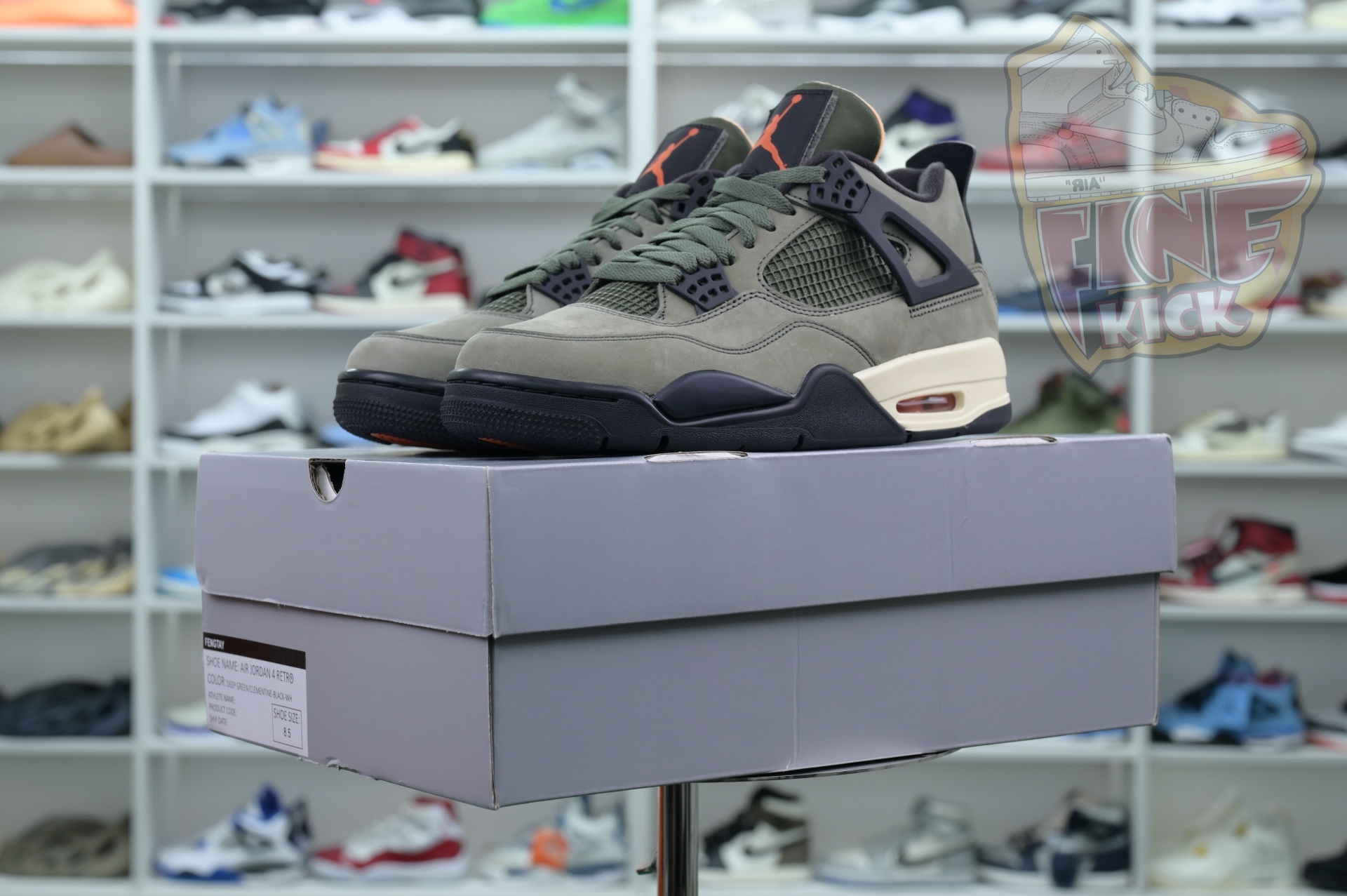 UNDEFEATED x Air Jordan 4 Retro UNDFTD - finekick.vip