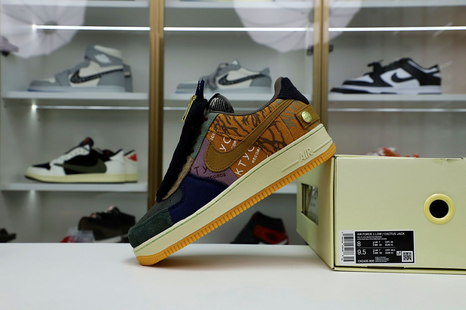 TRAVIS SCOTT X AIR FORCE 1 LOW 'CACTUS - finekick.vip