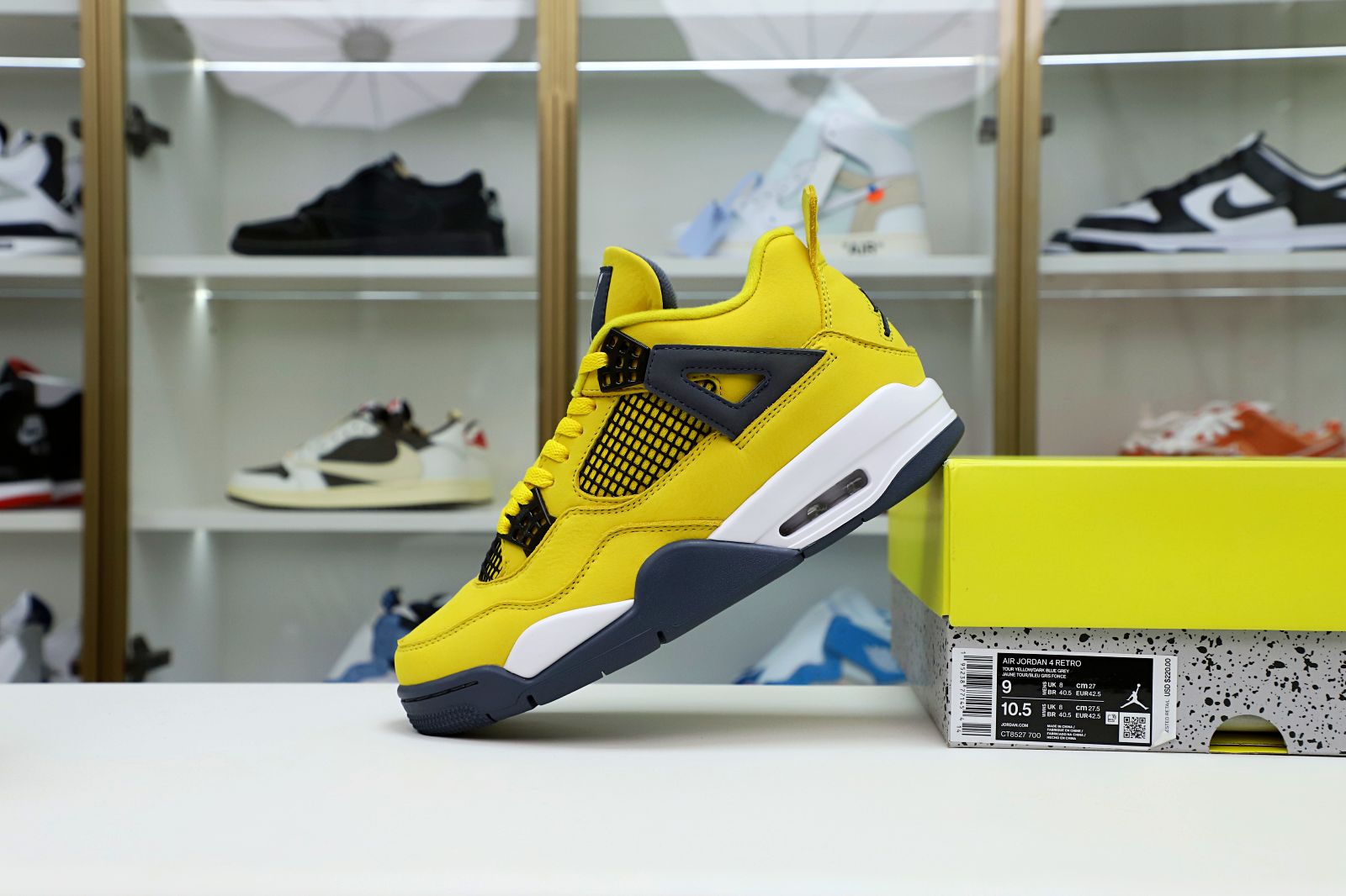 AIR Air JORDAN 4 RETRO 'LIGHTNING' 2021 - finekick.vip